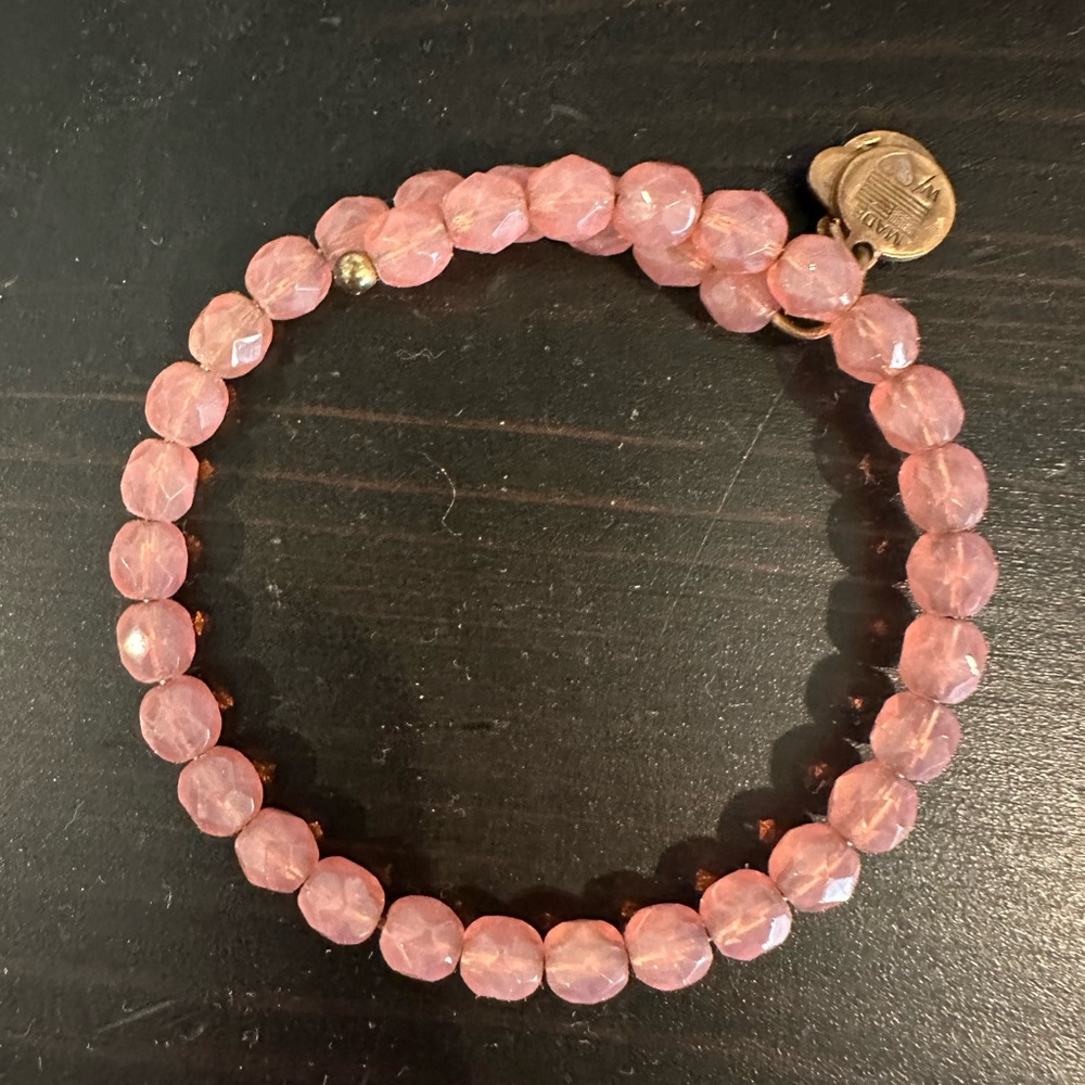 Pink Alex and Ani Energy Bangle